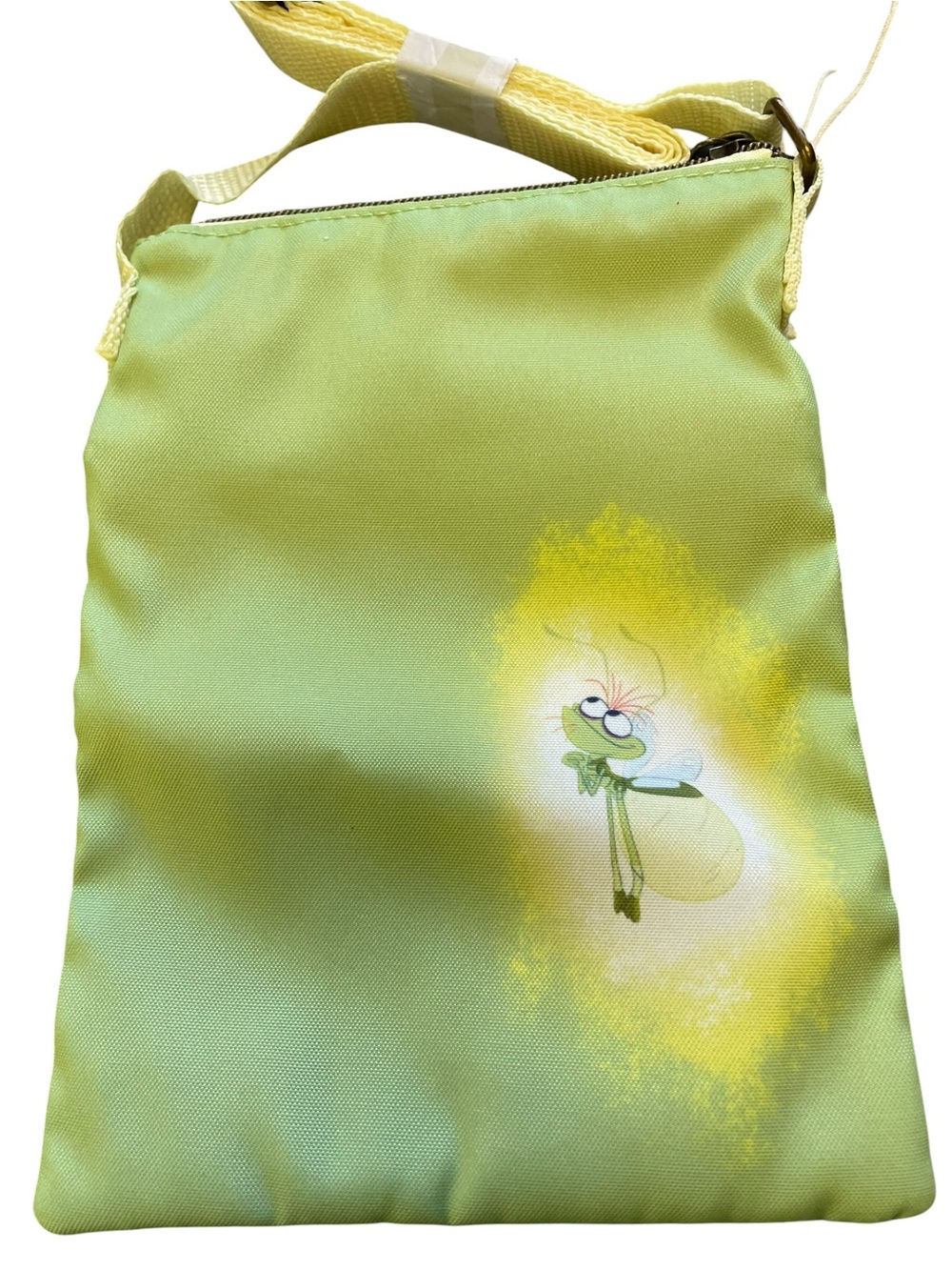 Loungefly Green Princess Illustration Crossbody with Cream Strap - Picture 7 of 7